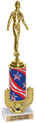 Trophy: Interchangeable column w/ wreath riser