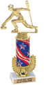 12 inch Gold Wreath Riser Trophy on Marble Base