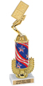 Trophy: Interchangeable column w/ wreath riser