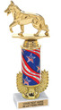 Trophy: Interchangeable column w/ wreath riser