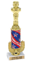 Trophy: Interchangeable column w/ wreath riser