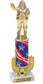 Trophy: Interchangeable column w/ wreath riser