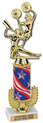 Trophy: Interchangeable column w/ wreath riser