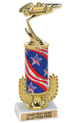 Trophy: Interchangeable column w/ wreath riser
