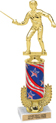 Trophy: Interchangeable column w/ wreath riser