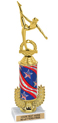 Trophy: Interchangeable column w/ wreath riser