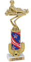 Trophy: Interchangeable column w/ wreath riser