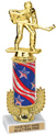 Trophy: Interchangeable column w/ wreath riser