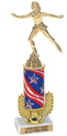 Trophy: Interchangeable column w/ wreath riser