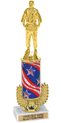 Trophy: Interchangeable column w/ wreath riser