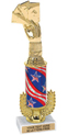 Trophy: Interchangeable column w/ wreath riser
