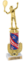 Trophy: Interchangeable column w/ wreath riser