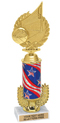 Trophy: Interchangeable column w/ wreath riser