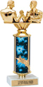 11 inch Shooting Star Column Riser Trophy