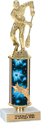 11 inch Shooting Star Column Riser Trophy