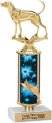 Trophy: w/ Shooting Star Column Riser
