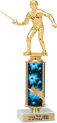 Trophy: w/ Shooting Star Column Riser