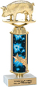 Trophy: w/ Shooting Star Column Riser