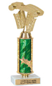 Trophy: w/ Shooting Star Column Riser