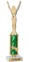 Trophy: w/ Shooting Star Column Riser