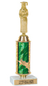 Trophy: w/ Shooting Star Column Riser