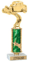 Trophy: w/ Shooting Star Column Riser