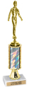 Trophy: Interchangeable column w/ stem riser