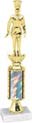 11 inch Gold Stem Riser Trophy on Marble Base