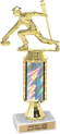 11 inch Gold Stem Riser Trophy on Marble Base