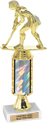 Trophy: Interchangeable column w/ stem riser