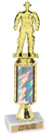 Trophy: Interchangeable column w/ stem riser