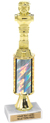 Trophy: Interchangeable column w/ stem riser