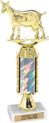Trophy: Interchangeable column w/ stem riser