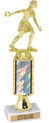 Trophy: Interchangeable column w/ stem riser