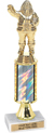 Trophy: Interchangeable column w/ stem riser