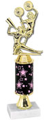 Trophy: Interchangeable column w/ stem riser