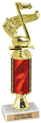 Trophy: Interchangeable column w/ stem riser