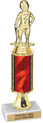 Trophy: Interchangeable column w/ stem riser