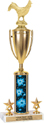 15 inch Trophy with Cup & 2 Trims