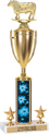 15 inch Trophy with Cup & 2 Trims