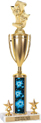 Trophy: Interchangeable column w/ 2 Trims