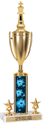 15 inch Trophy with Cup & 2 Trims