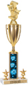 Trophy: Interchangeable column w/ 2 Trims