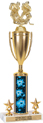 Trophy: Interchangeable column w/ 2 Trims
