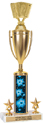 Trophy: Interchangeable column w/ 2 Trims