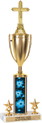 15 inch Trophy with Cup & 2 Trims