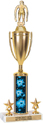 Trophy: Interchangeable column w/ 2 Trims