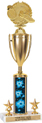 Trophy: Interchangeable column w/ 2 Trims