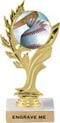 Golden Leaf Color Insert Trophy