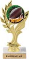 Golden Leaf Color Insert Trophy